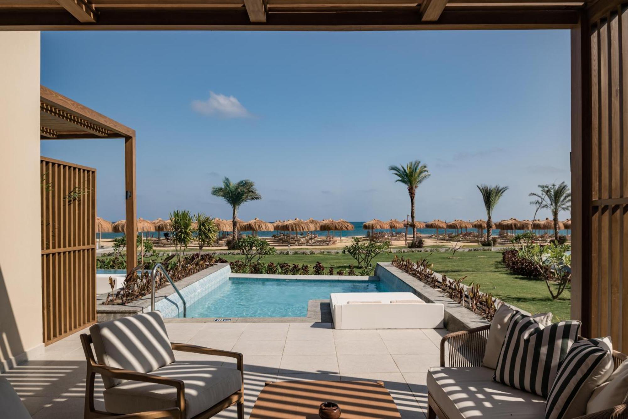 Suite Executive con 1 Letto Queen-Size, Vista Mare e Accesso Piscina